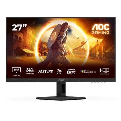 AOC 27" Q27G4ZR 0.3ms 260Hz HDMI, DisplayPort Fast IPS 2K Gaming Monitör