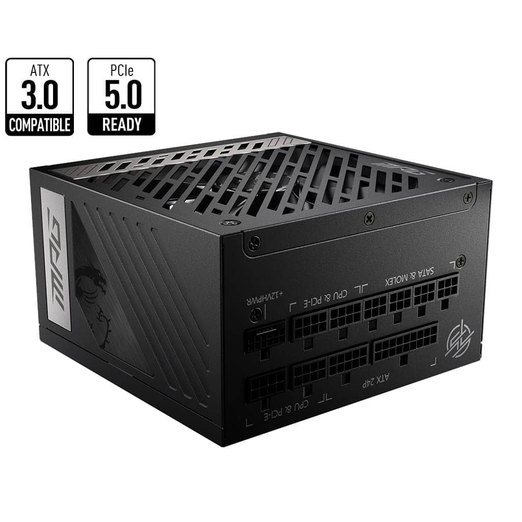 MSI 850W MPG A850G PCIE5 80+ Gold Tam Modüler PCIe 5.0 Güç Kaynağı