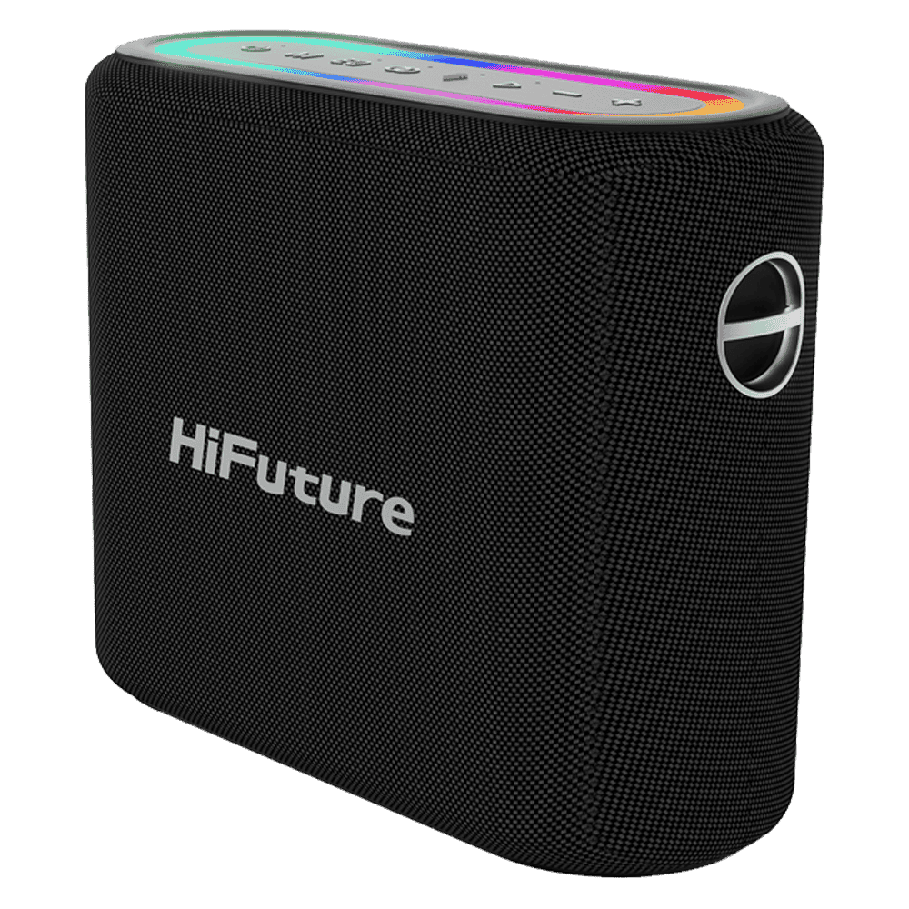 HiFuture Vocalist 300 150W Karaoke Sistemi Siyah Mikrofonlu Taşınabilir Hoparlör