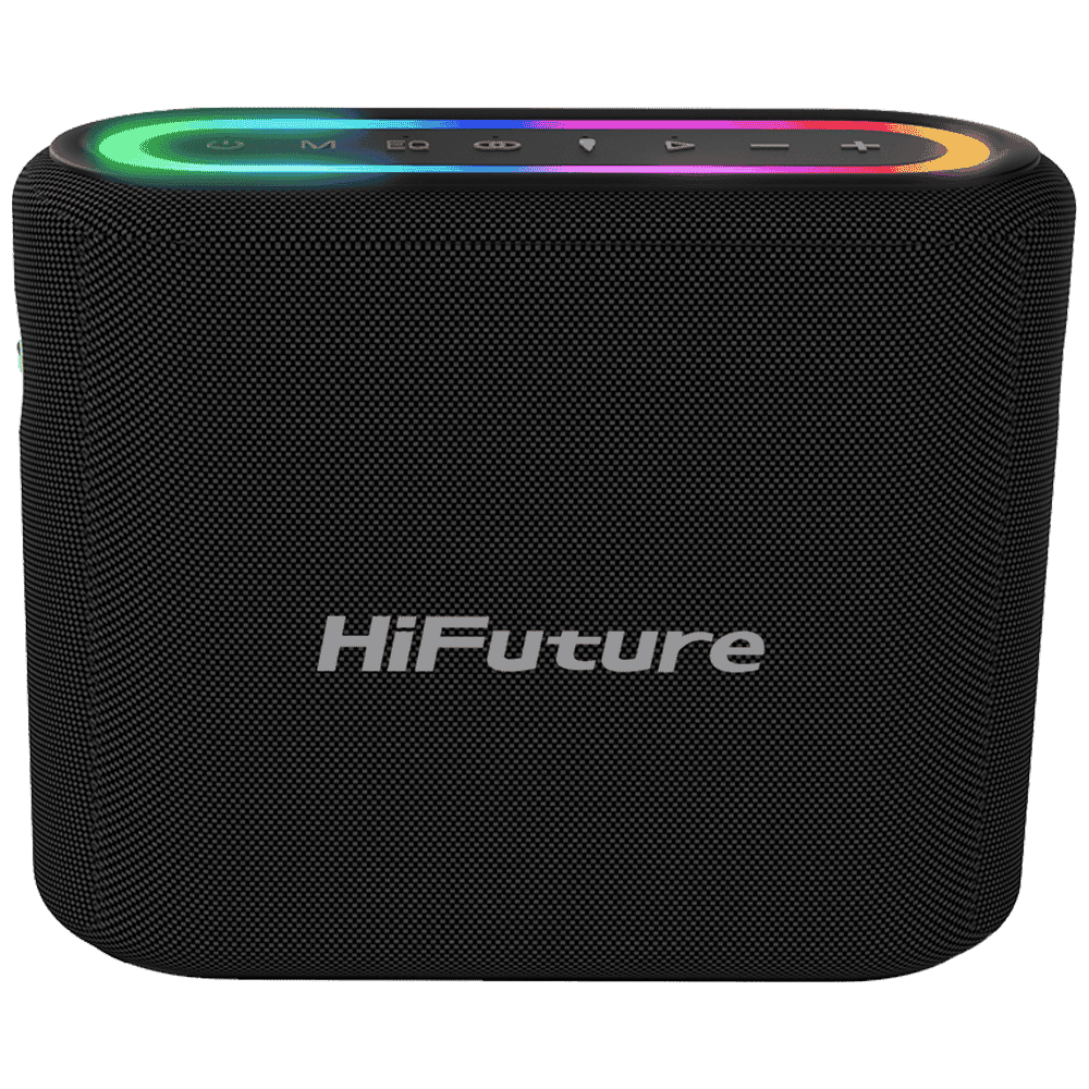 HiFuture Vocalist 300 150W Karaoke Sistemi Siyah Mikrofonlu Taşınabilir Hoparlör