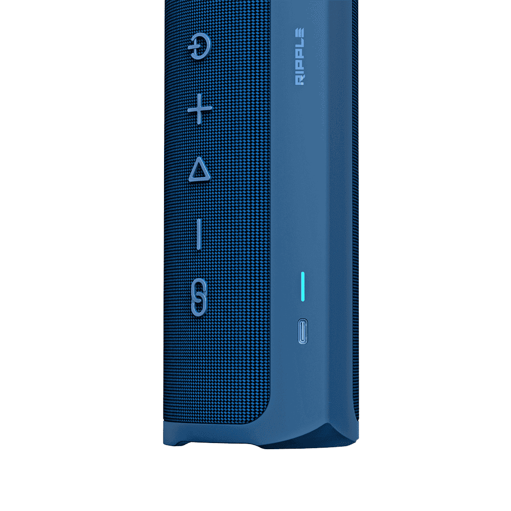 HiFuture Ripple Bluetooth 5.3 30W IPX7 Taşınabilir TWS Bluetooth Mavi Hoparlör