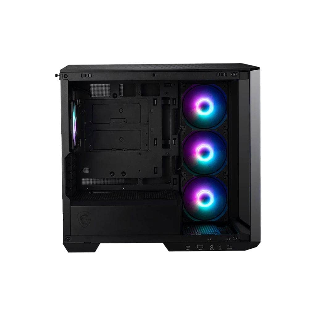 MSI MAG PANO M100R PZ Black RGB Tempered Glass USB 3.2 mATX Mid Tower Kasa