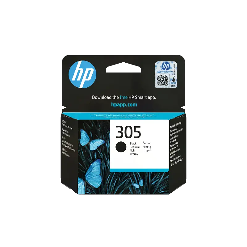 HP 305 Orijinal Mürekkep Kartuşu Siyah 3YM61AE
