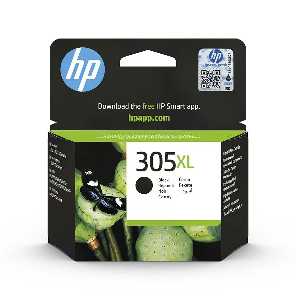 HP 305XL Orijinal Mürekkep Kartuşu Siyah 3YM62AE
